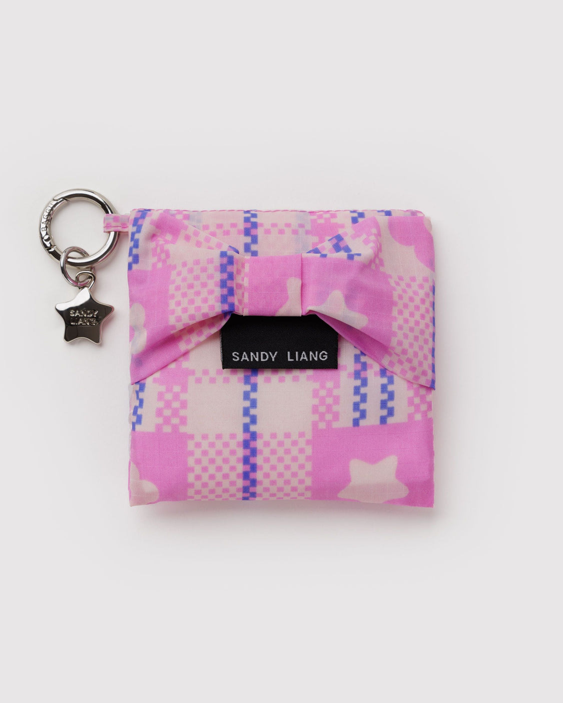 Baby Bow Baggu - Market Plaid Pink - City Tote