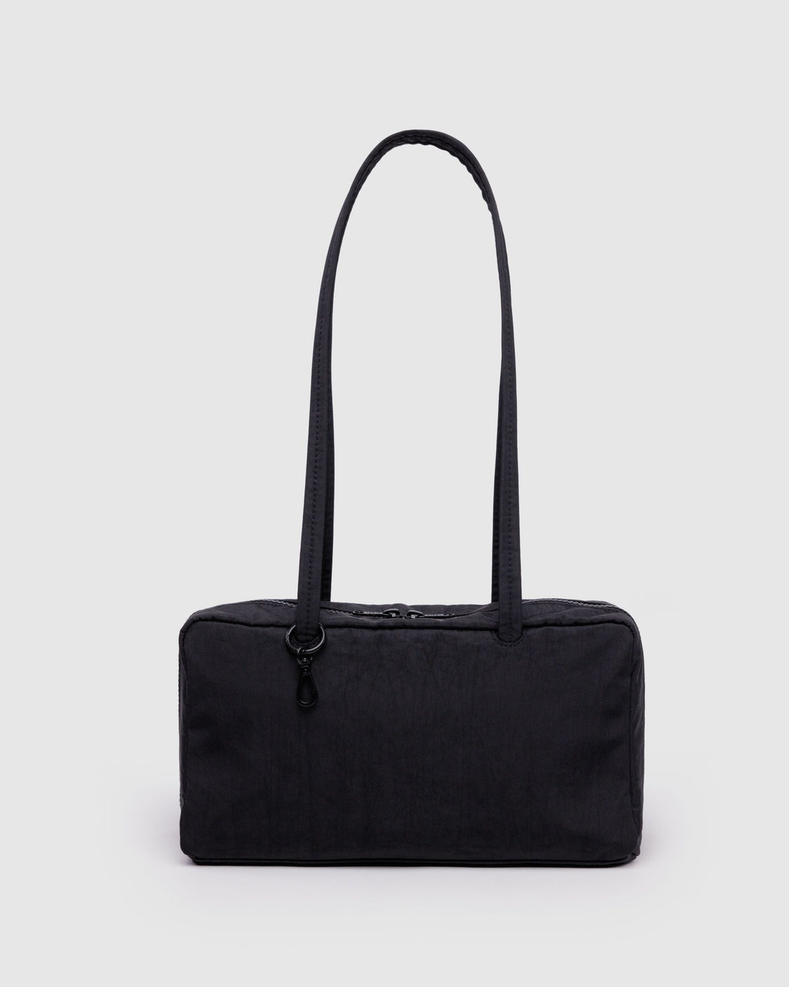 Nylon Bowler Bag - Black - Premium Home Style