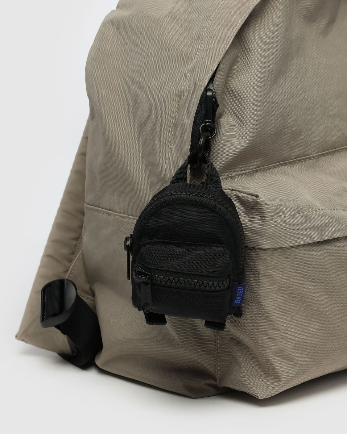 Backpack Charm - Black - Easy Bag Detail