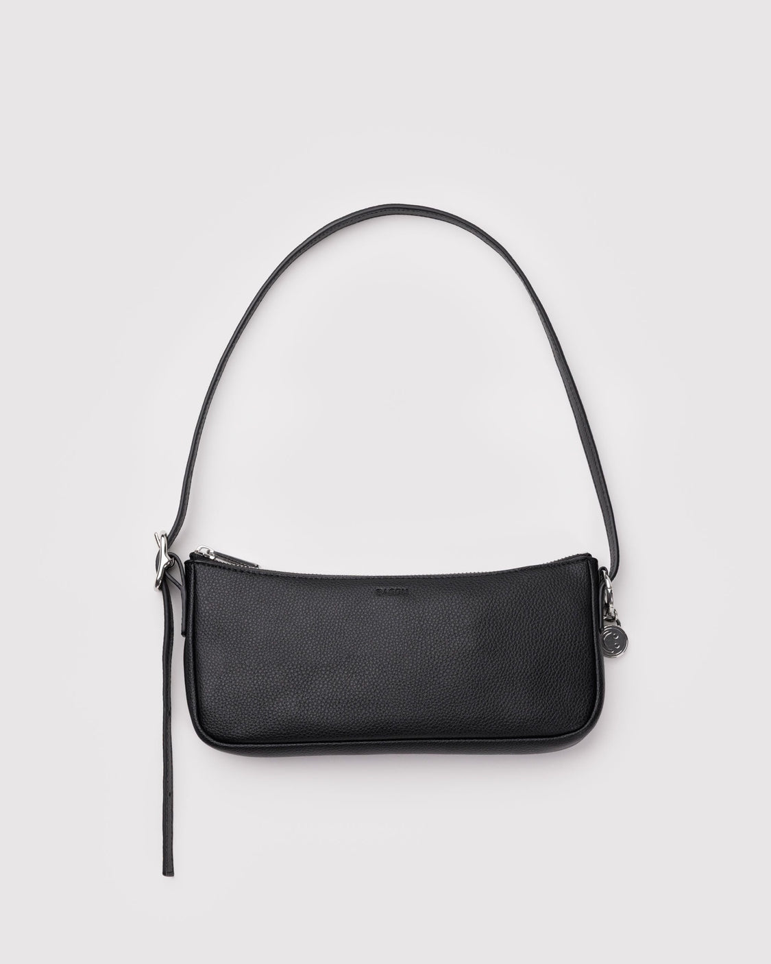 Recycled Leather Pochette - Black - Modern Utility Pick