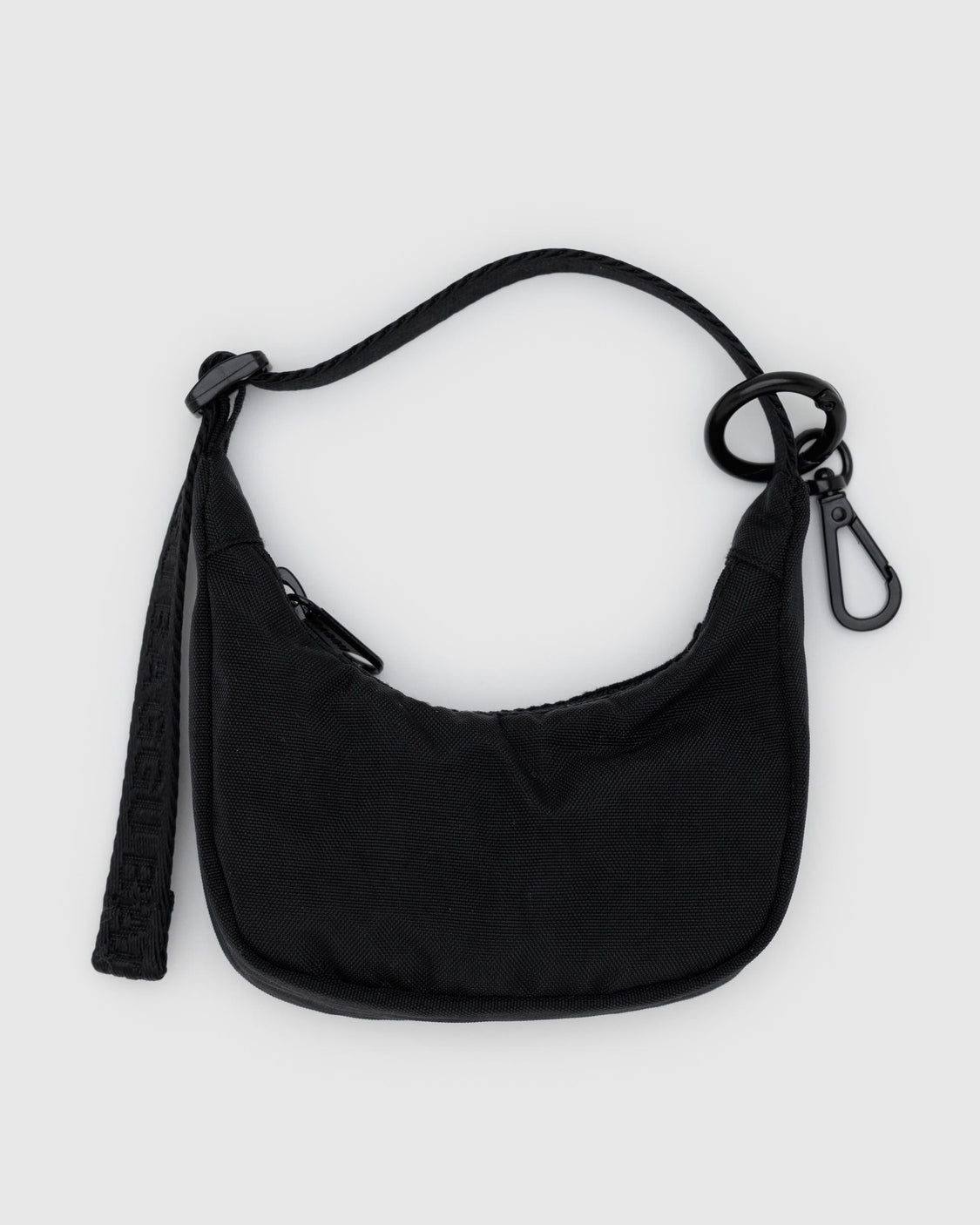 Crescent Bag Charm - Black - Fresh Charm Hook