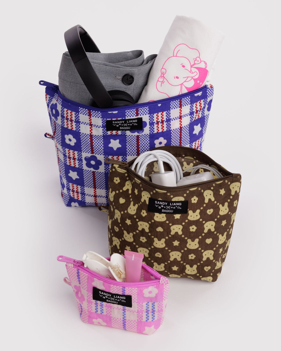 Go Pouch Set - Sandy Liang - Daily Packing Organizer