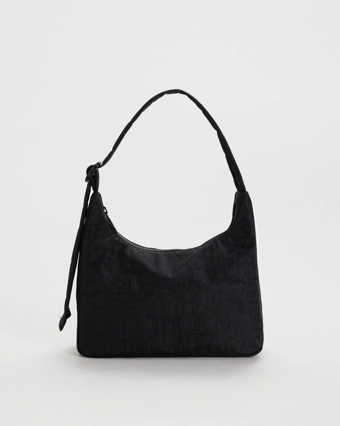 Mini Nylon Shoulder Bag - Black Key Leash - Simple Home Style