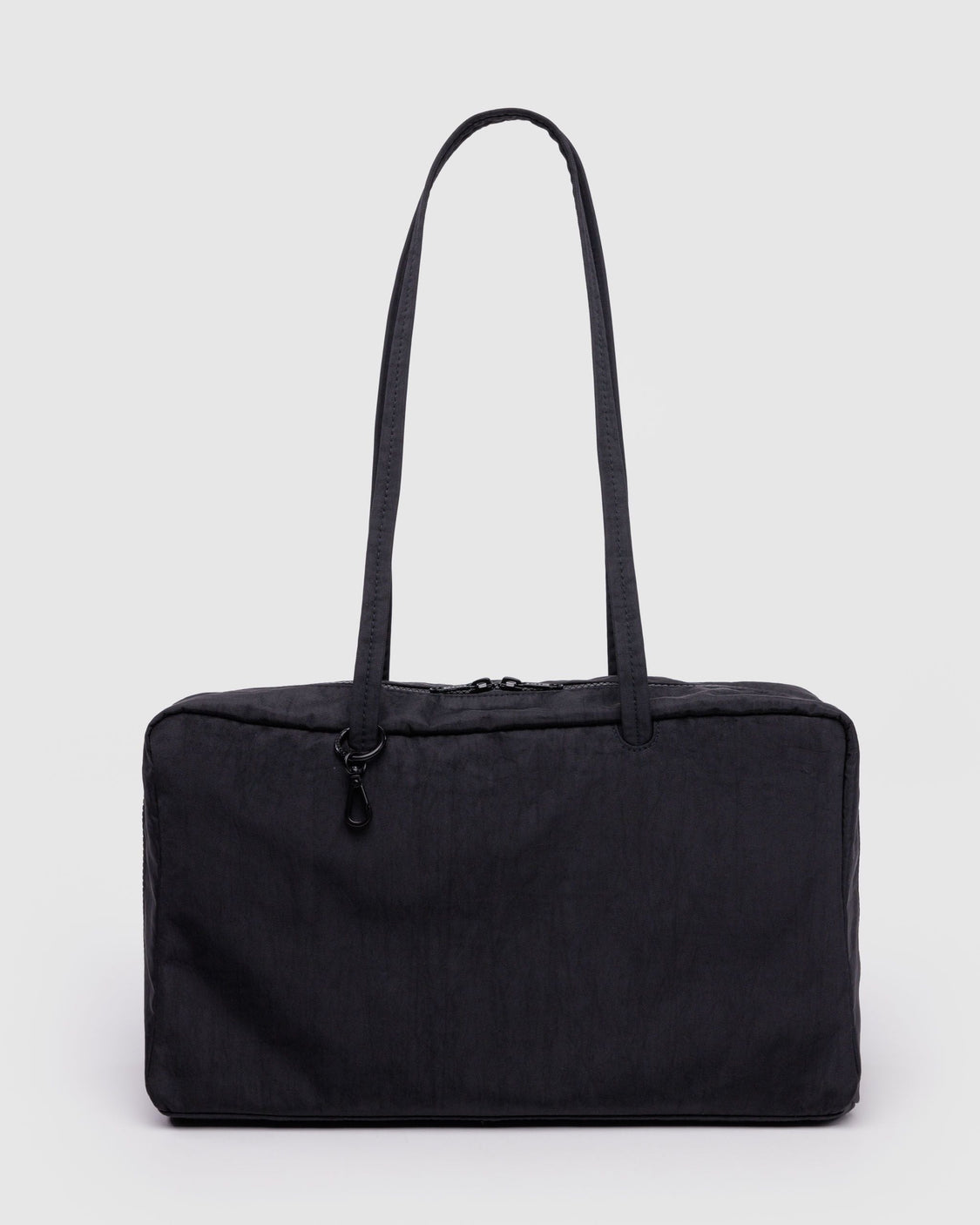 Medium Nylon Bowler Bag - Black - Daily Home Pick